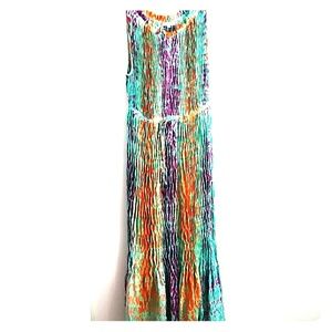 Maxi Multi Color Sundress by Calypso St. Barth